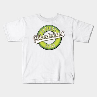 Wonderlust Explore Spain Kids T-Shirt